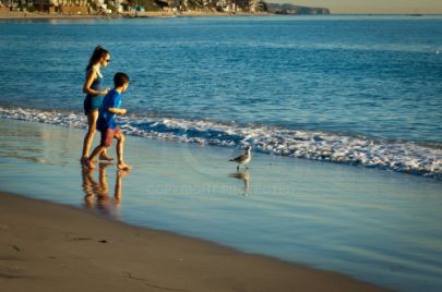 At The Beach
